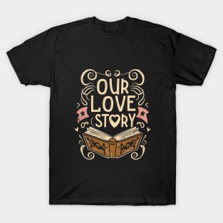 Love Story Capturing Moments Valentine's Day T-Shirt